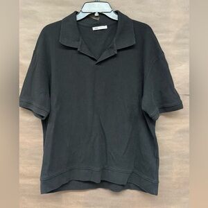Zara Black Polo Shirt
